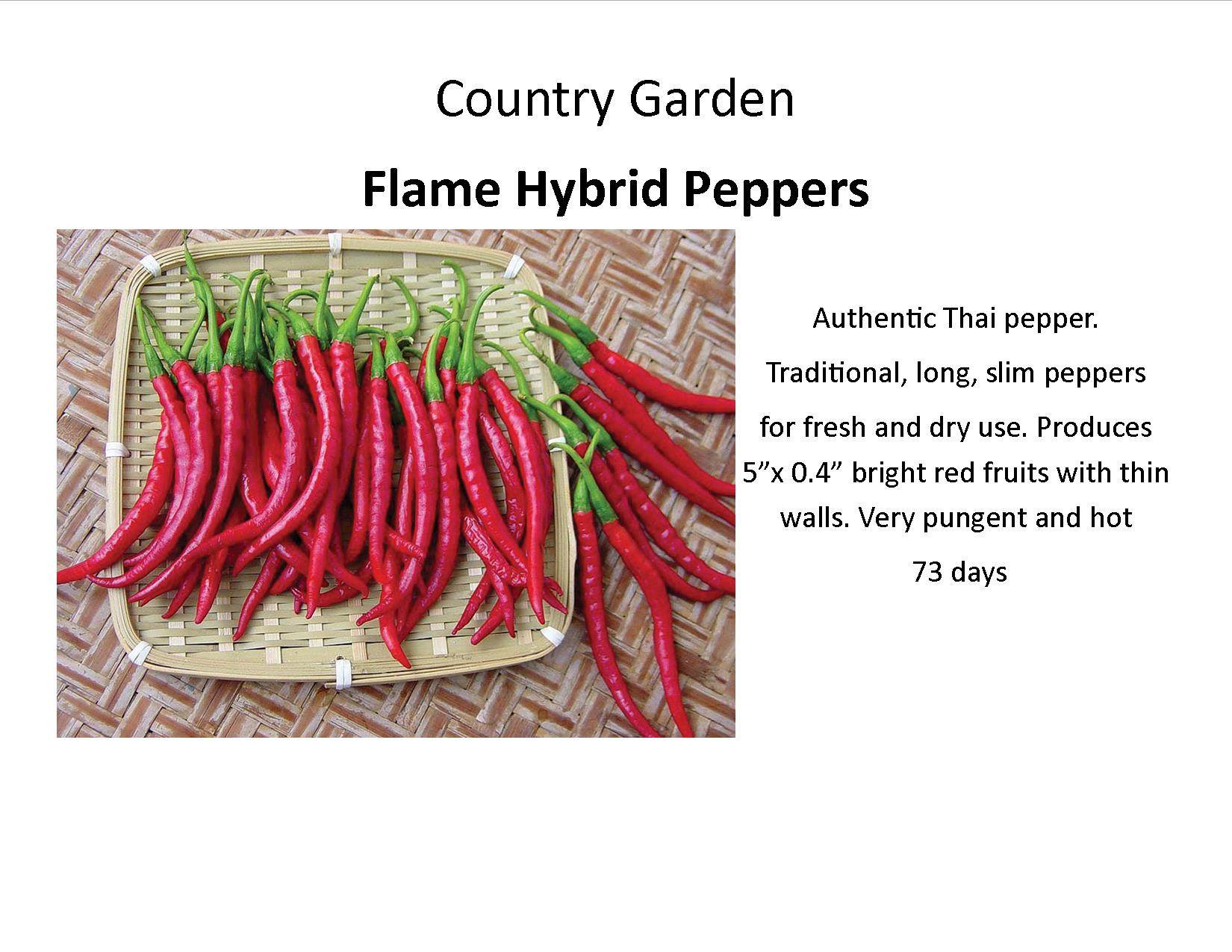Peppers Flame Hybrid